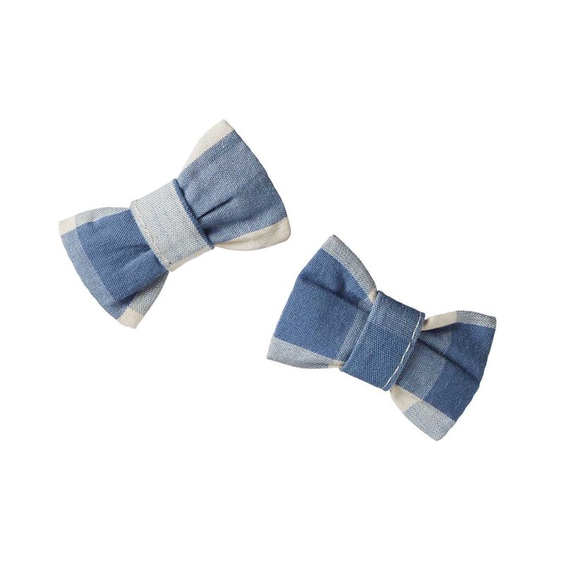 Nature Baby Bow Hair Clips 2 Pack image number 0